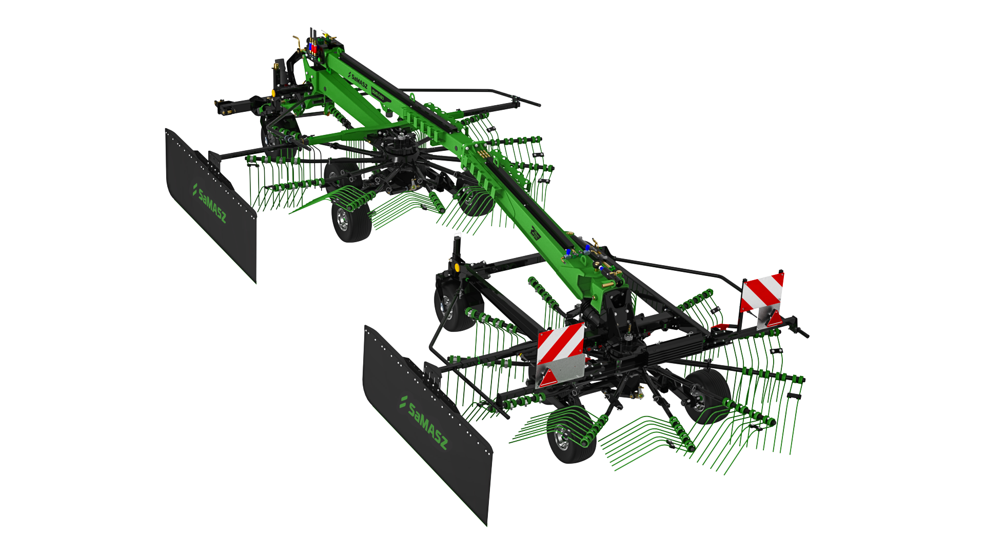 Zgrabiarka szeregowa