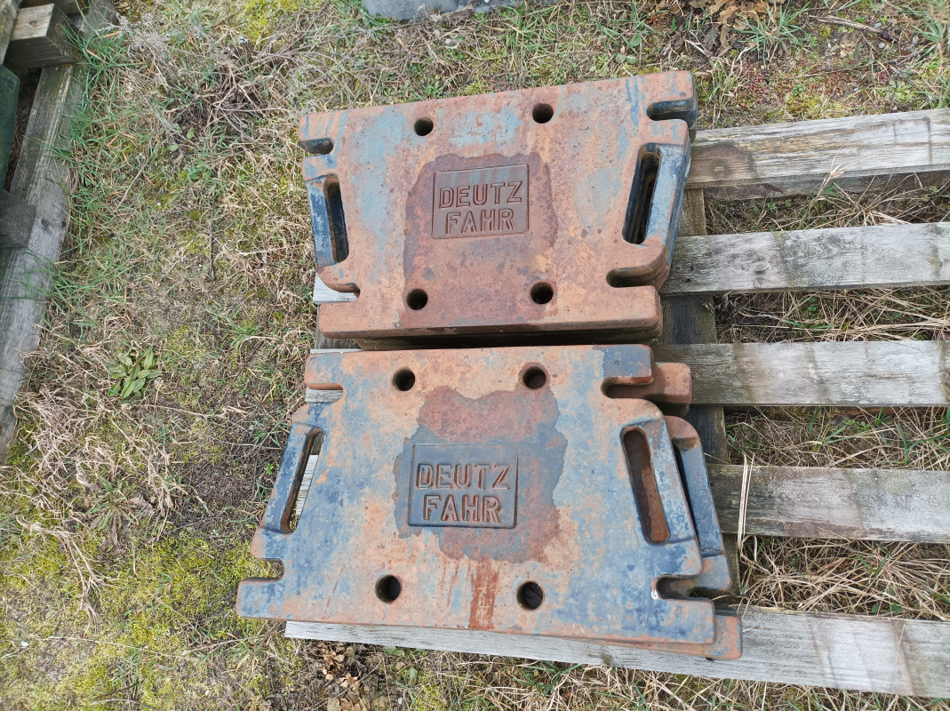 Obciążniki przednie Deutz-Fahr AgroXtra 6.07, 6.17